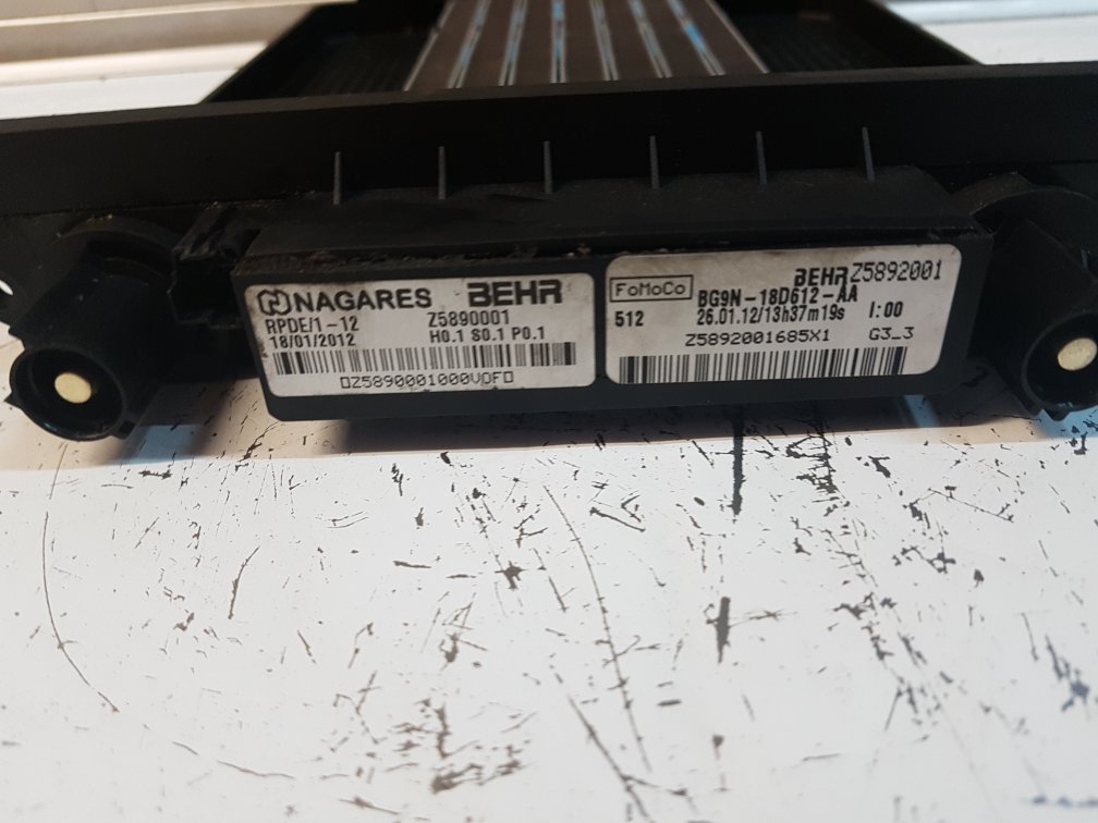 2011 - 2015 Volvo V60  Estate HEATER MATRIX (ELECTRONIC) BG9N-18D612-AA