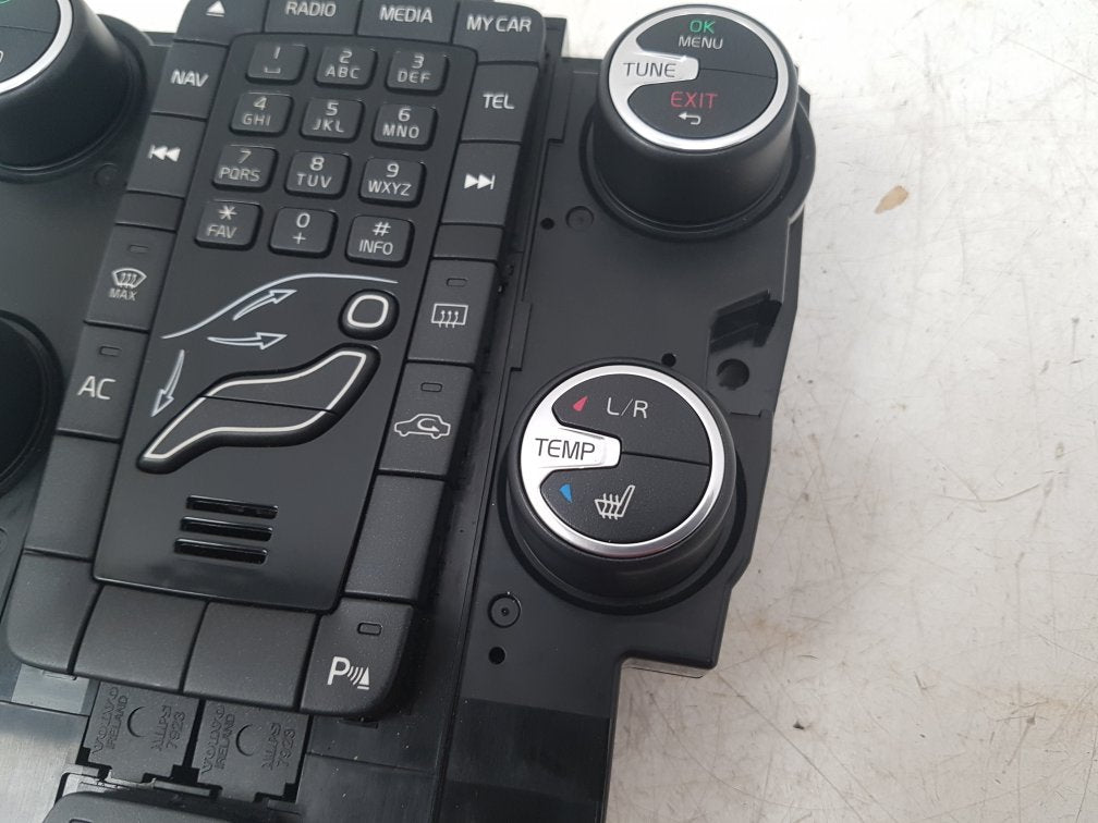 2014 Volvo V40  Hatchback HEATER & RADIO CONTROL PANNEL 31288103