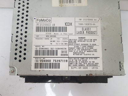 2006 - 2009 Volvo S80  Saloon RADIO AND CD PLAYER 31210433
