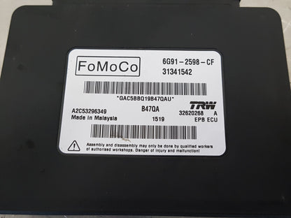 2011 - 2015 Volvo V70  Estate ELECTRONIC PARKING BRAKE MODULE 6G91-2598-CF