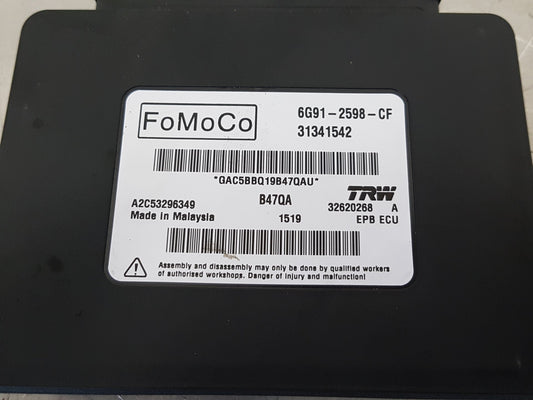 2011 - 2015 Volvo V70  Estate ELECTRONIC PARKING BRAKE MODULE 6G91-2598-CF