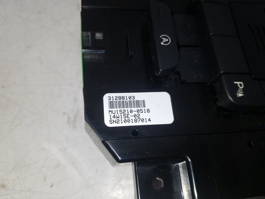 2014 Volvo V40  Hatchback HEATER & RADIO CONTROL PANNEL 31288103