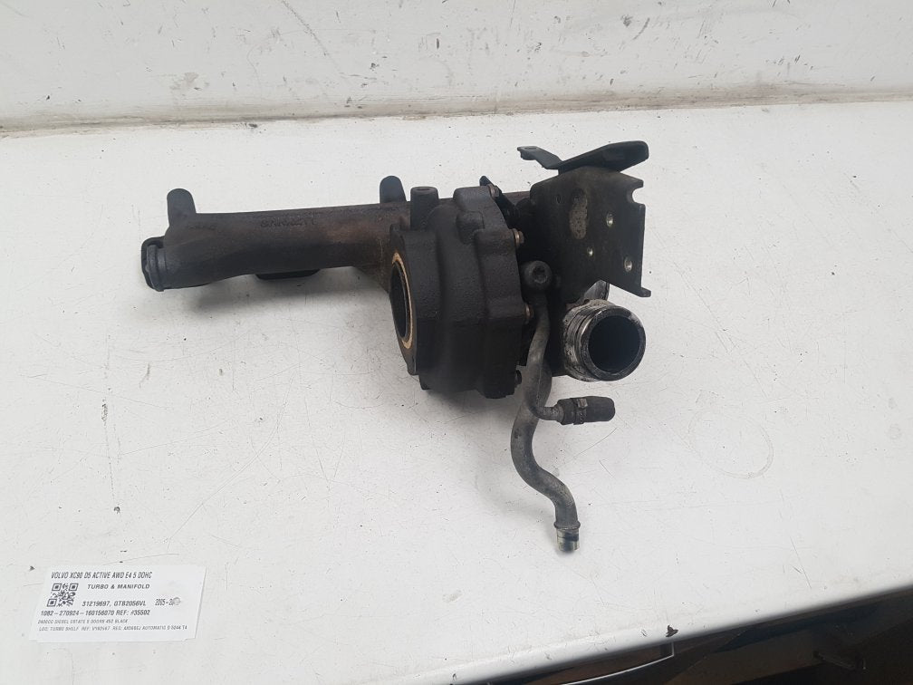 2005 - 2012 Volvo XC90  Estate Turbo Exhaust Manifold 31219697
