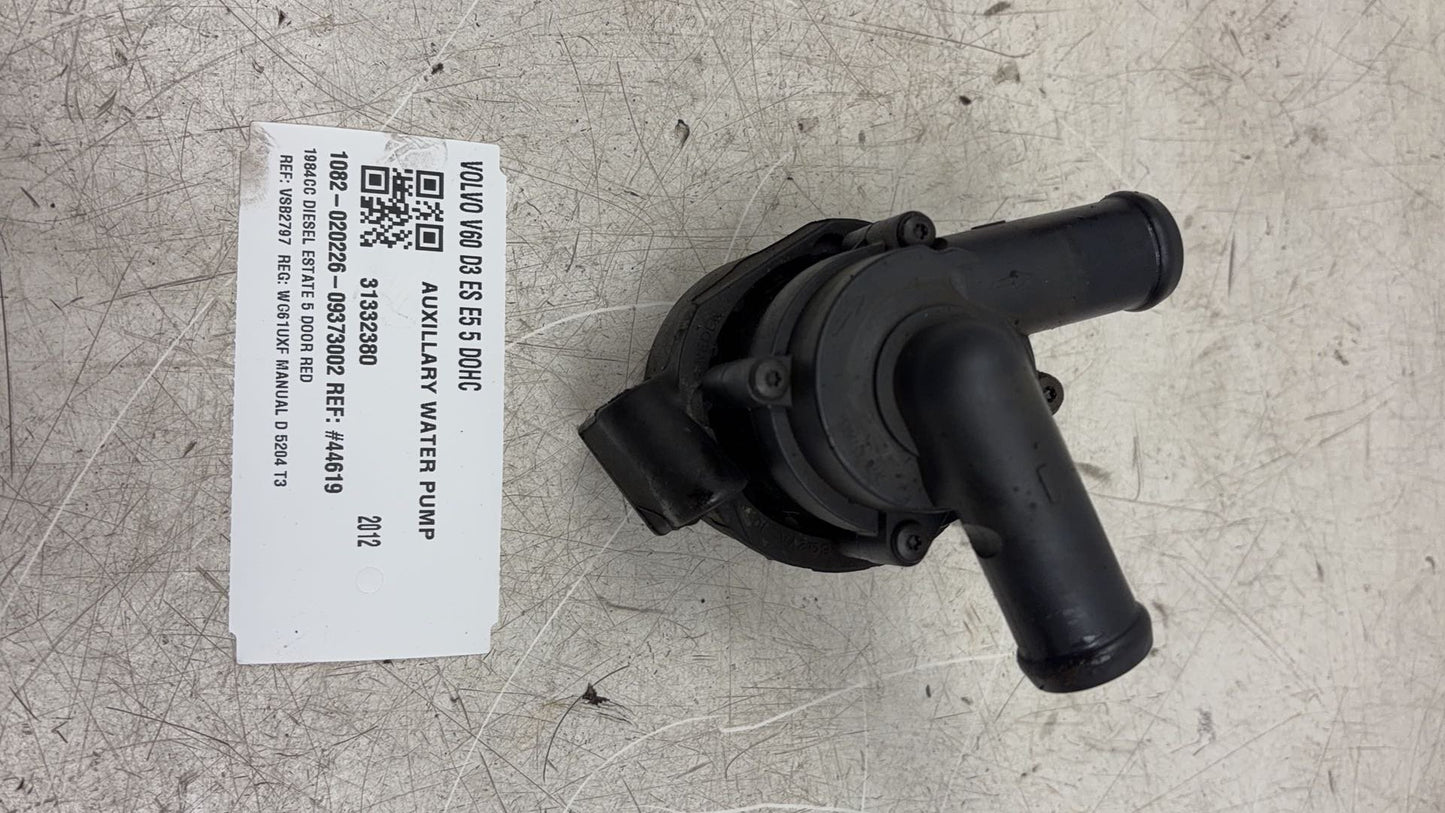 2011 - 2014 Volvo V60 I 155 Estate AUXILLARY WATER PUMP 31332380