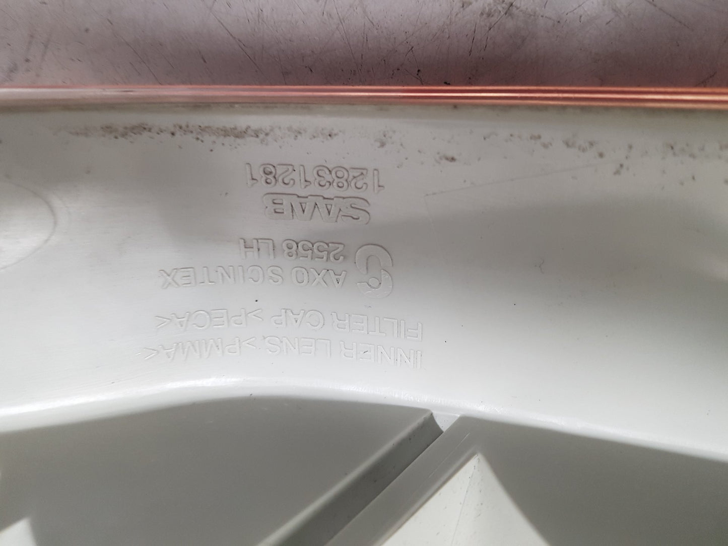 2004 Saab 9-3  Convertible Left Taillight 12831281
