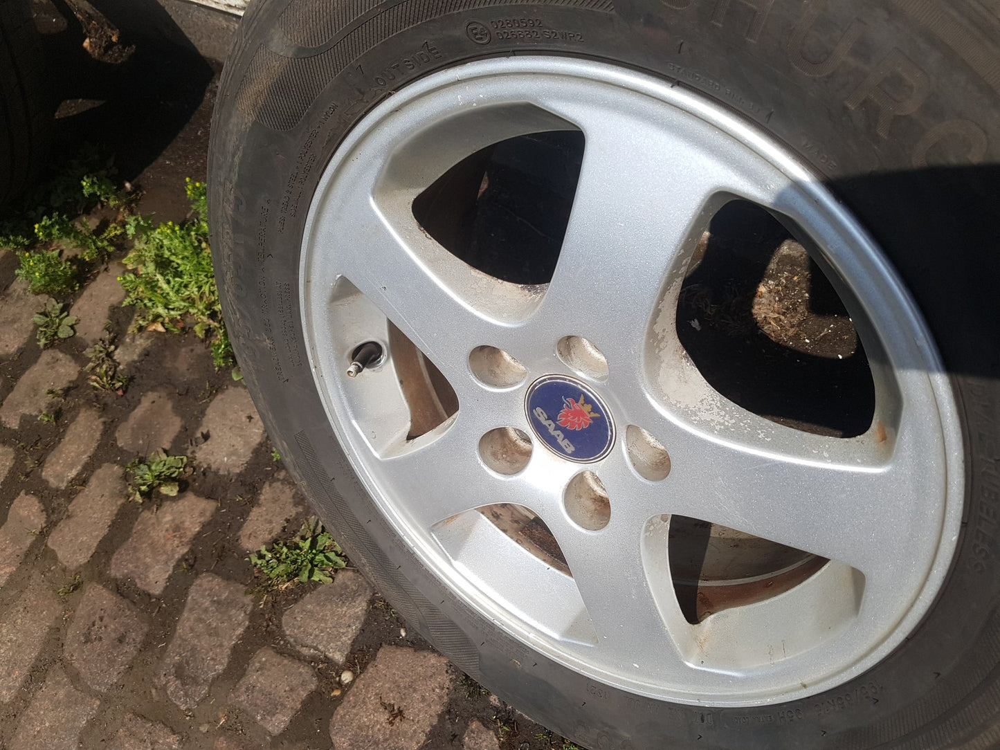 1998 - 2002 Saab 9-3  Hatchback Alloy Wheel 12785708