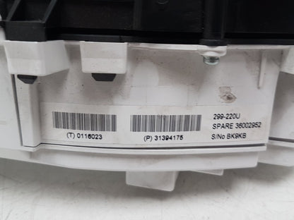 2014 Volvo V40  Hatchback Instrument Cluster 31394175