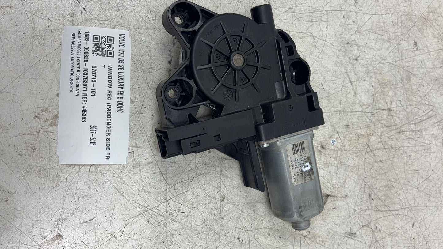 2008 - 2011 Volvo V70  Estate WINDOW REG MOTOR 970713-101