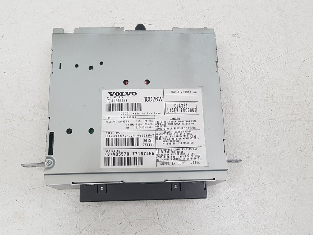 2005 - 2012 Volvo XC90  Estate CD AND RADIO UNIT 31260058