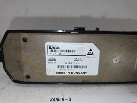 2007 - 2011 Saab 9-3   Left Front Window Switch 12772021