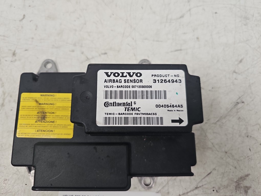 2008 - 2009 Volvo C70  Convertible Airbag Module 31264943