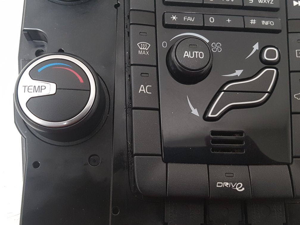 2010 - 2015 Volvo V70  Estate HEATER & RADIO CONTROL PANNEL 31288318