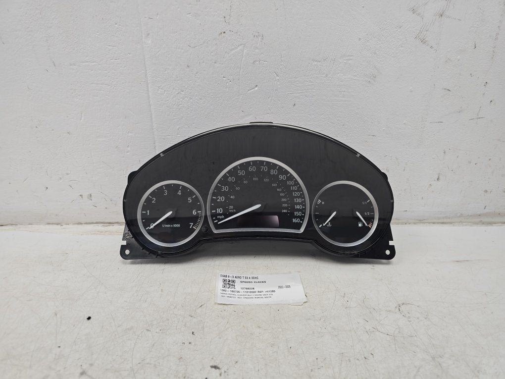 2004 Saab 9-3  Convertible Instrument Cluster 12768228