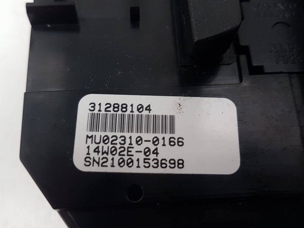 2014 Volvo V40  Hatchback Heater Controls 31288104