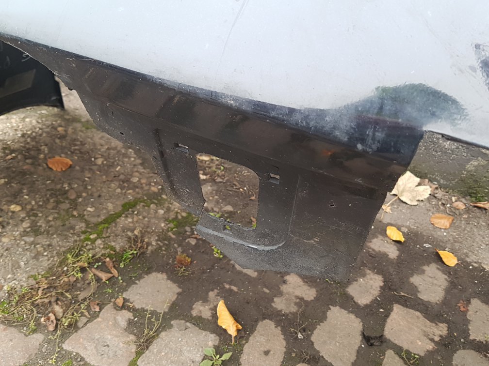 2008 Saab 9-3  Saloon Rear Bumper 298 BLACK