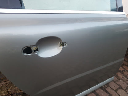 2008-2011 Volvo V70 Rear Driver Side Bare Door 471 Willow Green Pearl 32228897