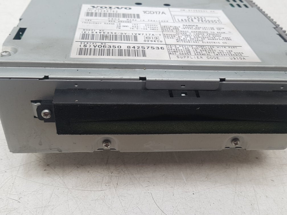 2007 - 2012 Volvo C30  Hatchback RADIO AND CD PLAYER 31266762