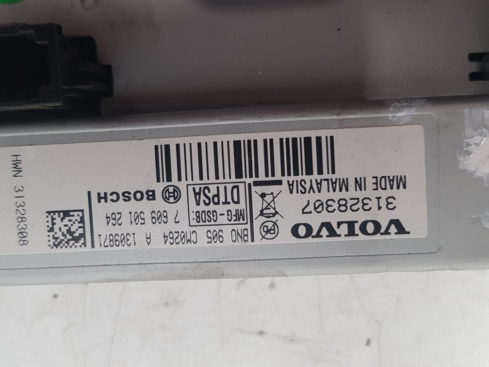 2010 - 2014 Volvo V60  Estate INFOTAINMENT UNIT (ICM) 31328307