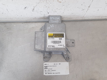 2005 - 2015 Saab 9-3  Estate Airbag Module 12771237