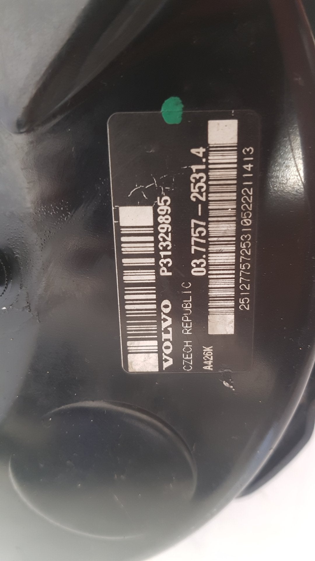 2009 - 2013 Volvo V60  Estate Brake Booster 31329895