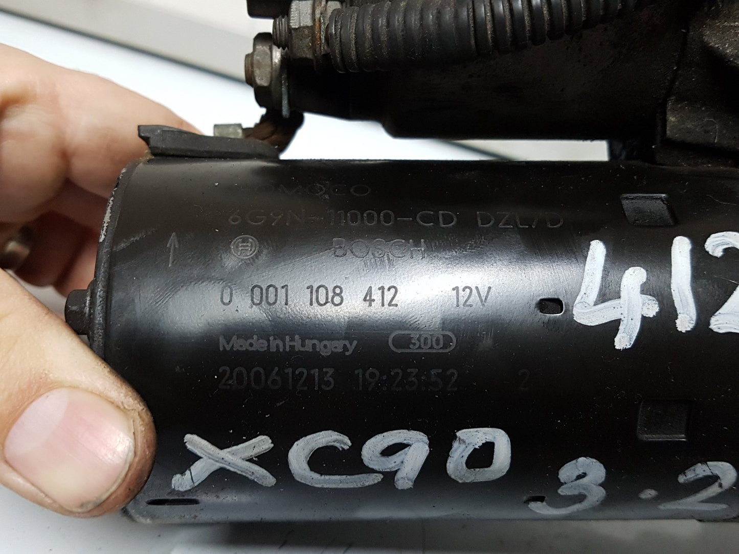 2006 - 2012 Volvo XC90   Starter Motor 0 001 108 412