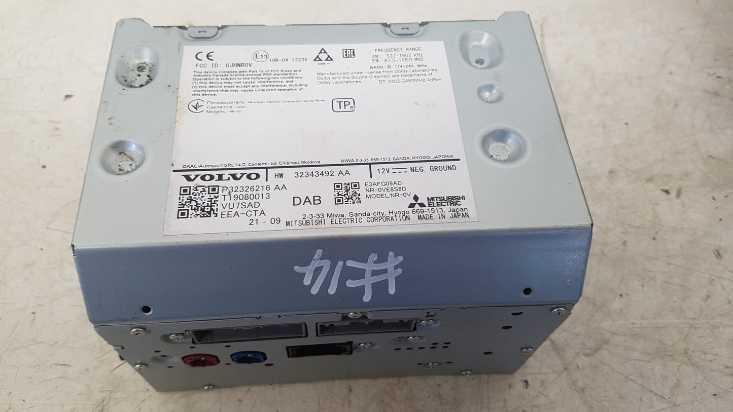 2017 - 2025 Volvo XC40 536 SUV Sat Navigation Unit 32326216