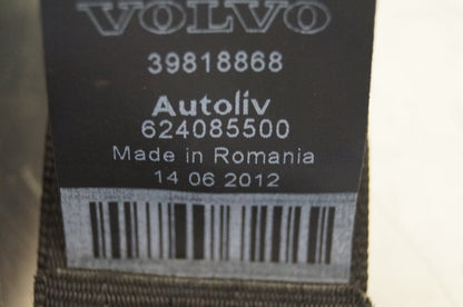2010 - 2015 Volvo V60  Estate Left Rear Seat Belt 39818868