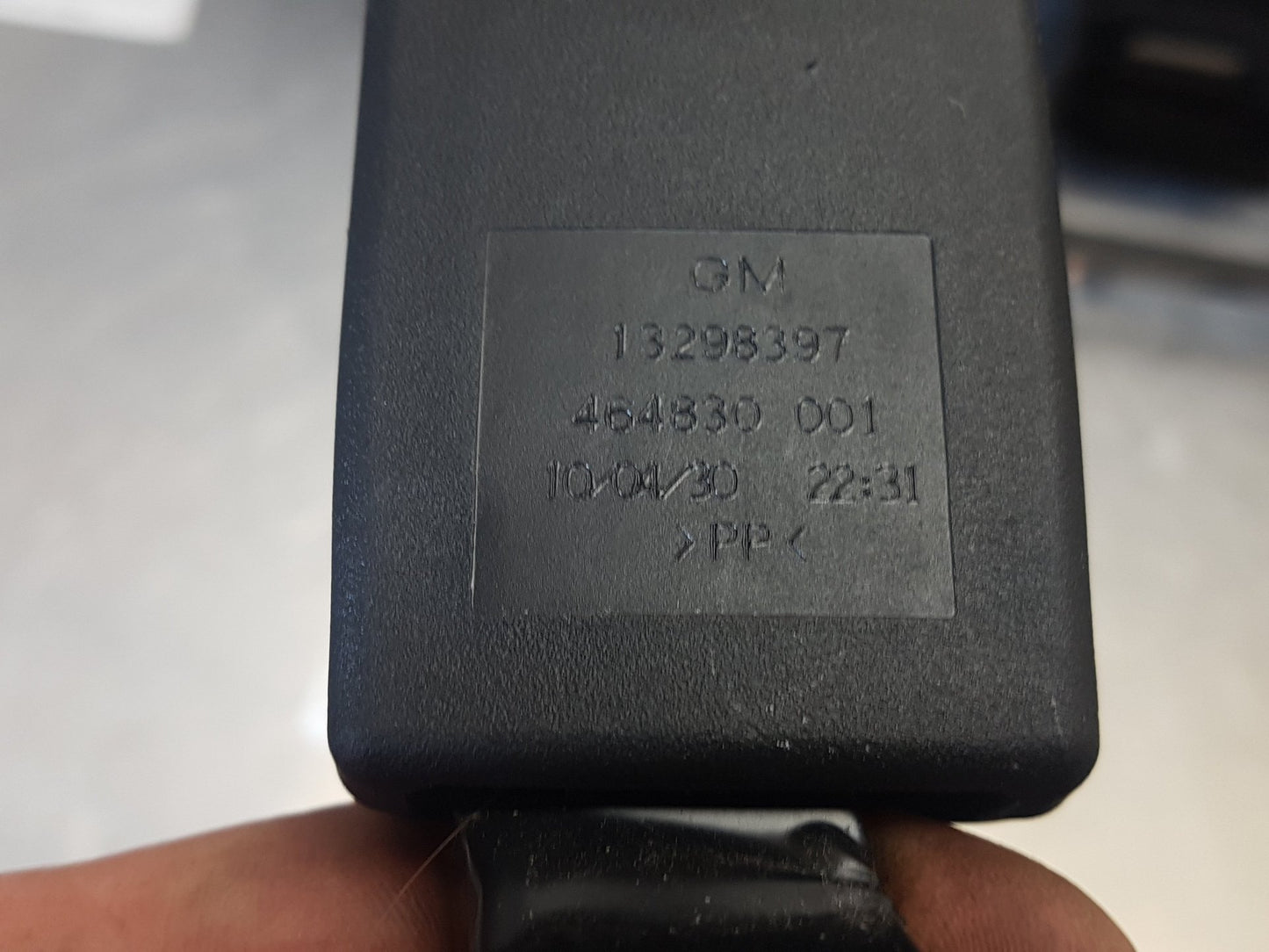 2010 - 2012 Saab 95  Saloon SEAT BELT ANCHOR (SINGLE REAR) 13298397