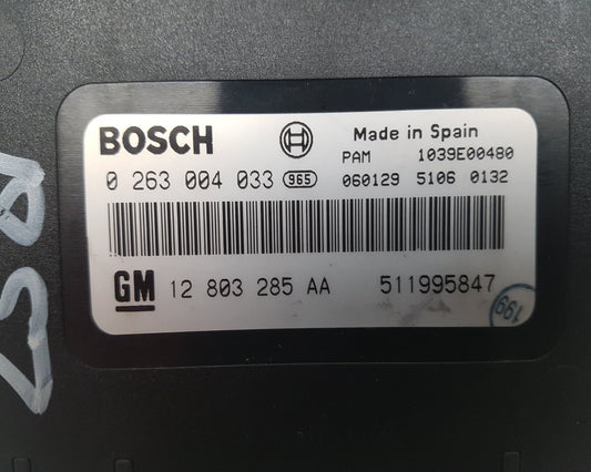 2003 - 2006 Saab 9-3  Estate PARKING SENSOR ECU 0263004033 12803285