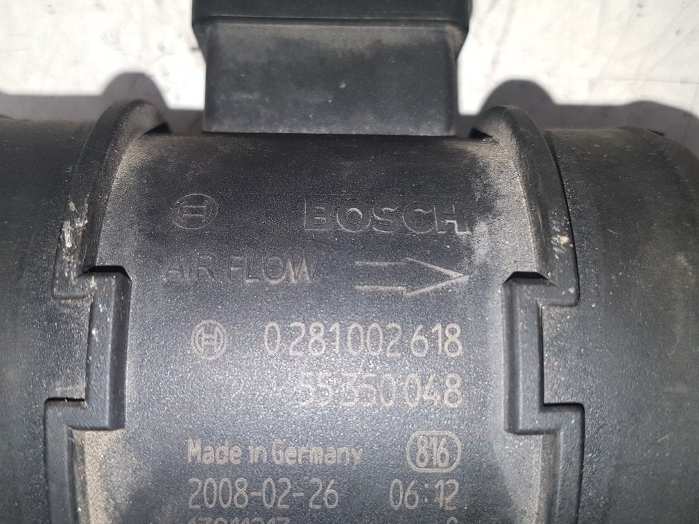 2005 - 2011 Saab 9-3 YS3F Saloon Air Flow Meter 0281002618