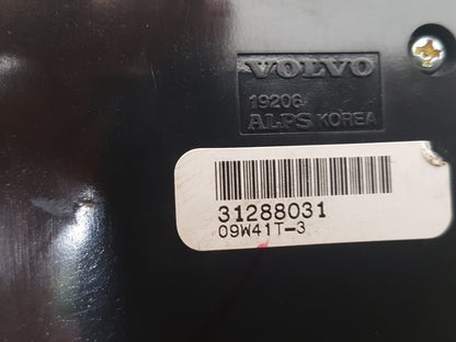 2006 - 2012 Volvo C30  Hatchback HEATER & RADIO CONTROL PANNEL 31288031