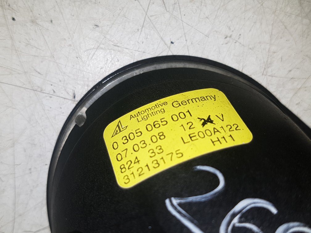 2006 - 2012 Volvo C70  Convertible Left Fog Light 0305065001