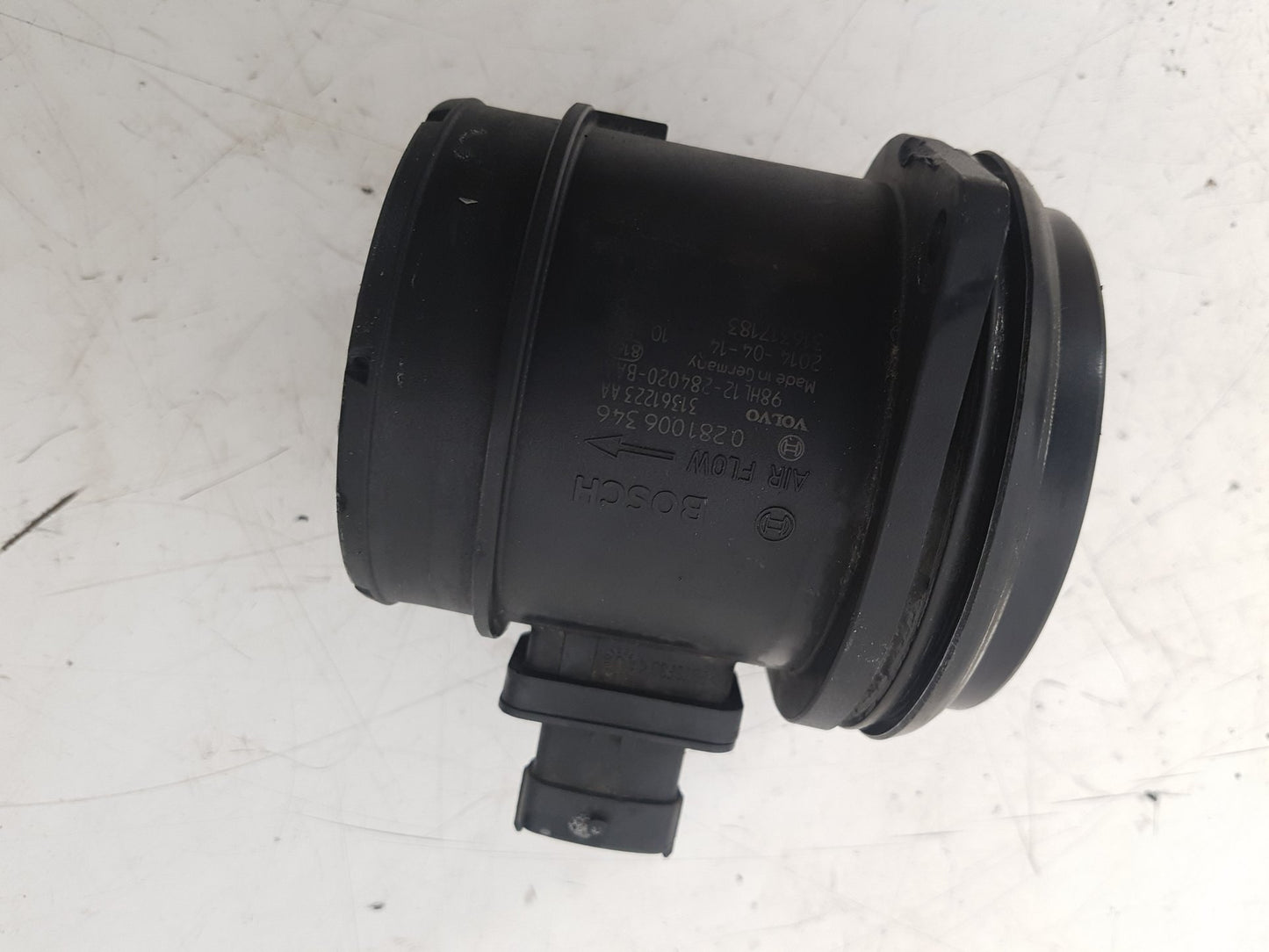 2012-2015 Volvo V40 S60 V60 XC60 V70 S80 Air Flow Meter MAF Sensor 0281006346