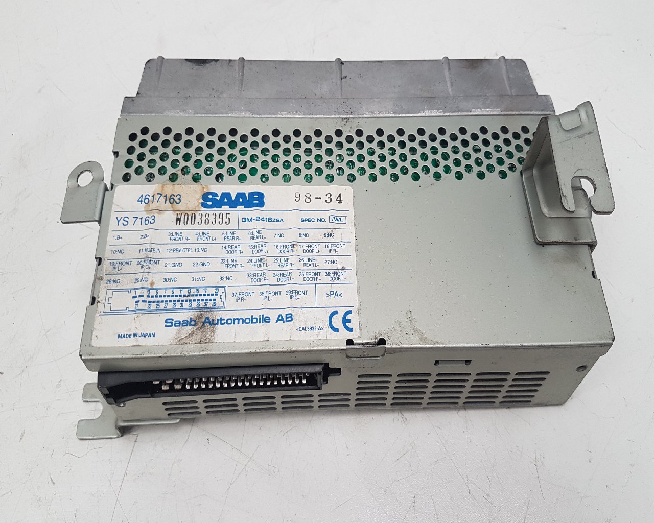 1998 - 2000 Saab 9-5  Saloon Radio Amplifier 4617163