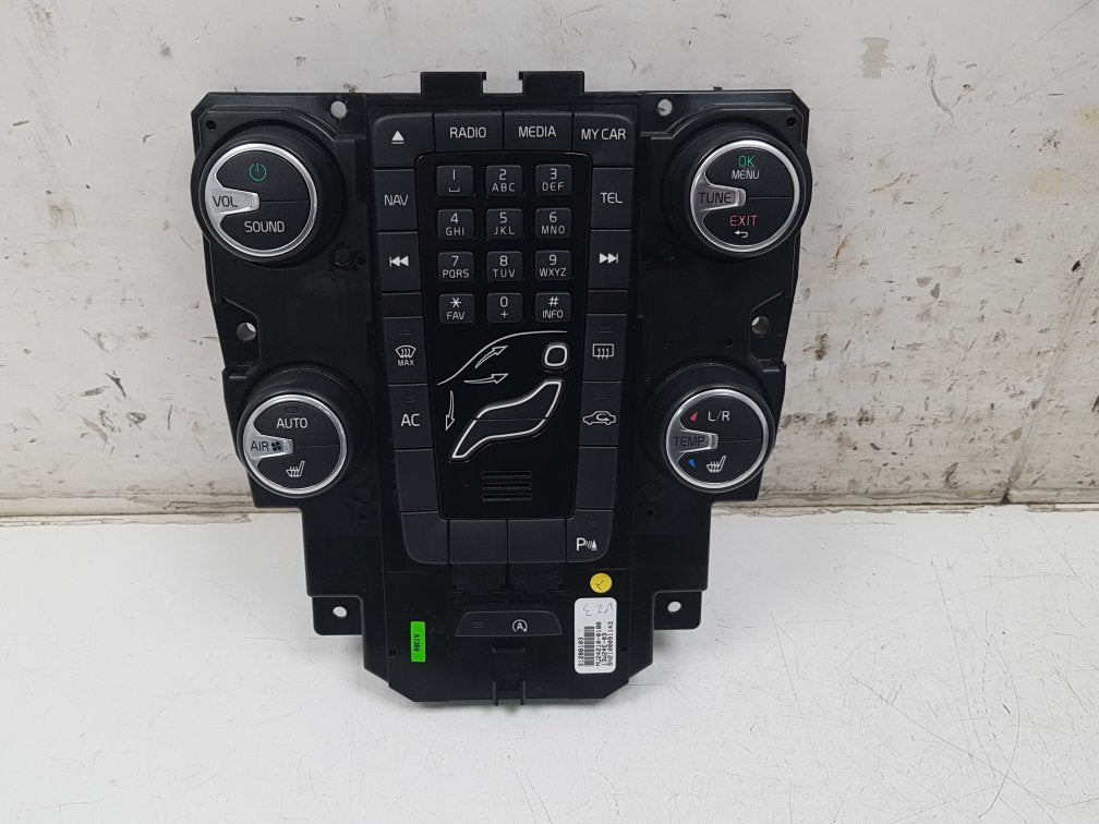 2012 - 2016 Volvo V40  Hatchback HEATER & RADIO CONTROL PANNEL 31288103