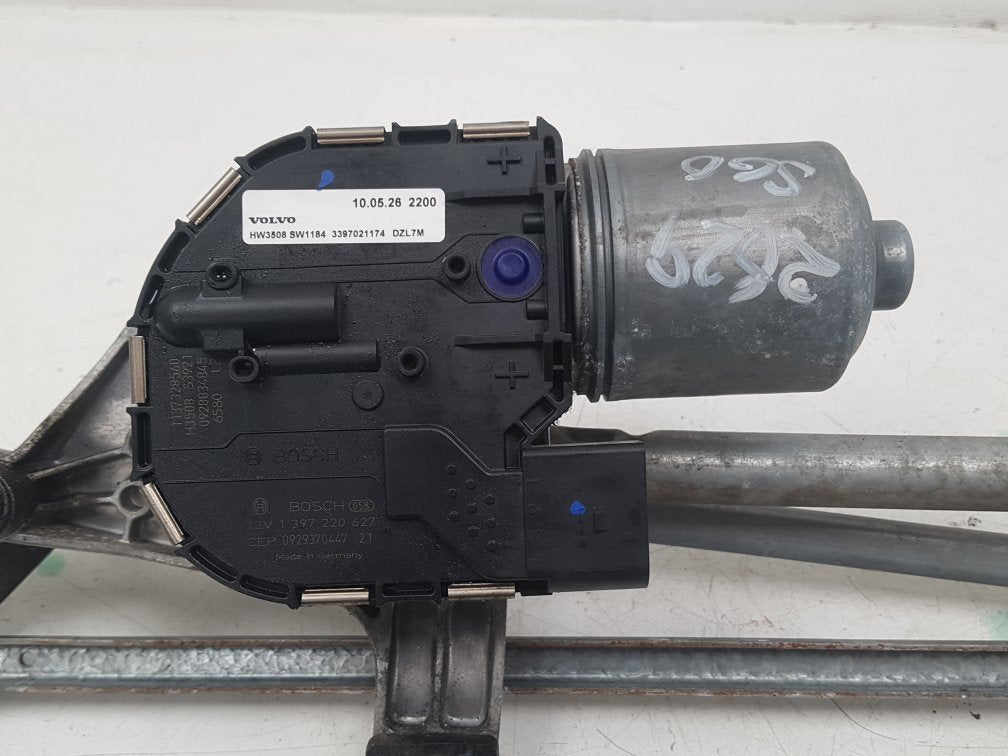 2010 - 2015 Volvo S60   WIPER MOTOR (FRONT) & LINKAGE 1397220627 30753494