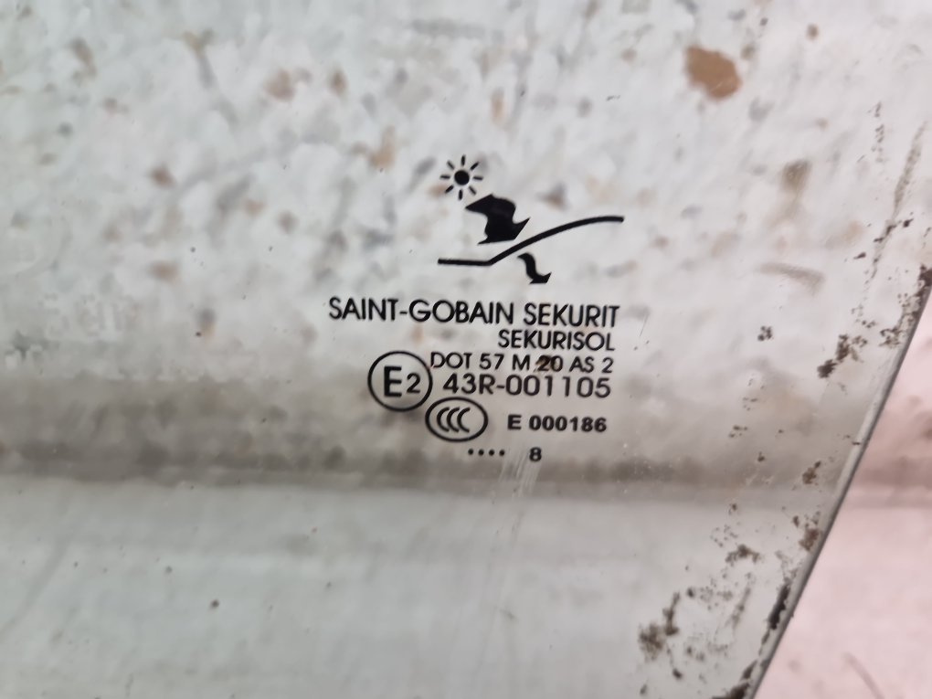 2005 - 2015 Saab 9-3  Estate Left Rear Door Window