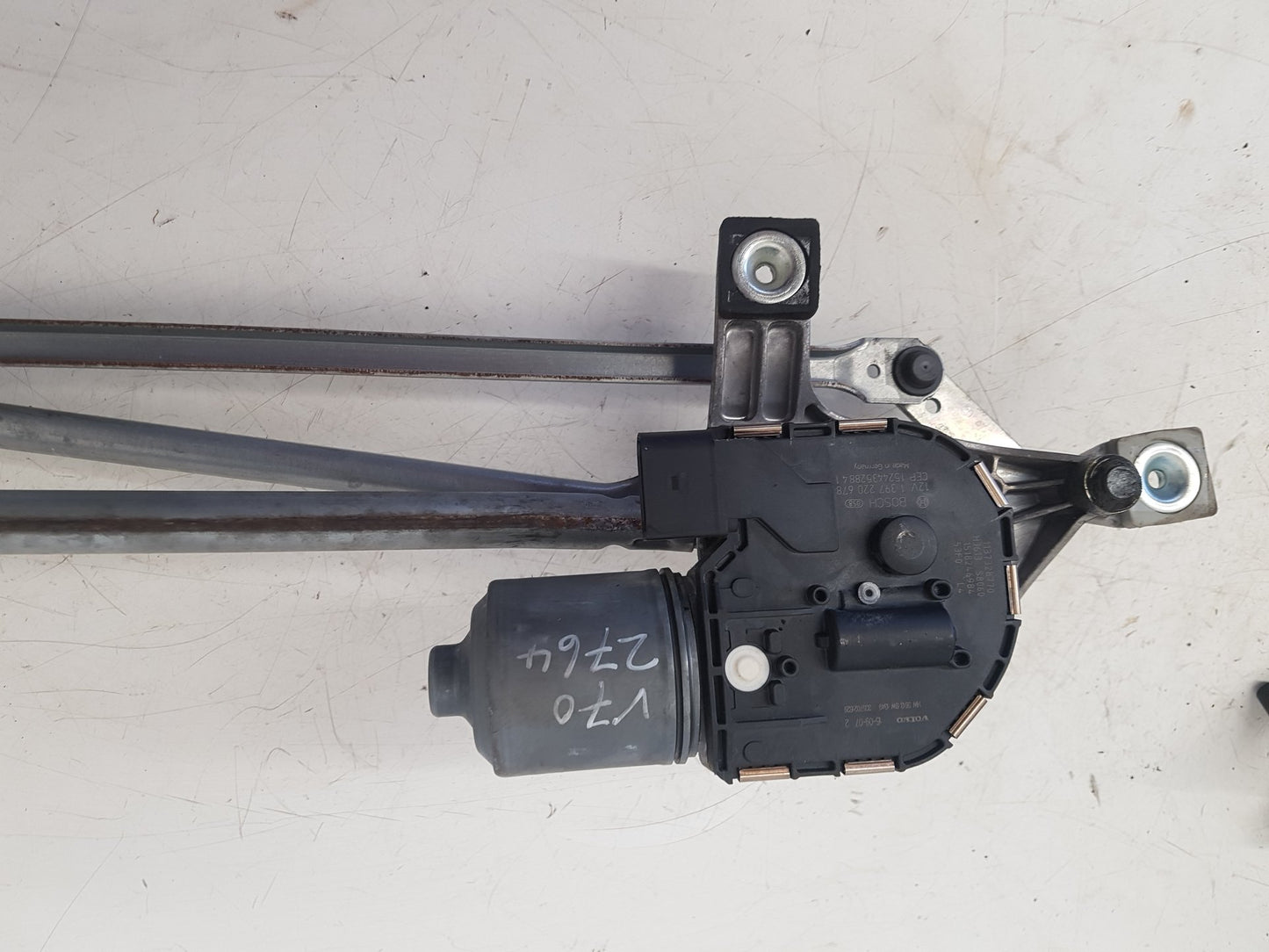 2016 Volvo V70 III 135 Estate WIPER MOTOR (FRONT) & LINKAGE 31333457