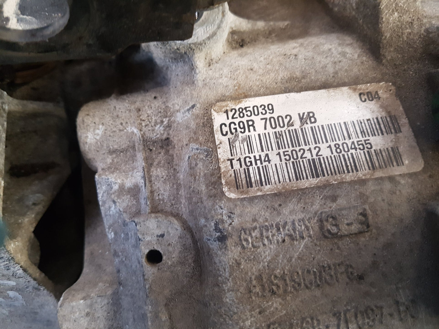 2008 - 2013 Volvo XC60 I 156 Estate Manual Gearbox 9482390