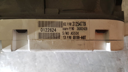 2006 - 2009 Volvo C70  Convertible Instrument Cluster 31254779