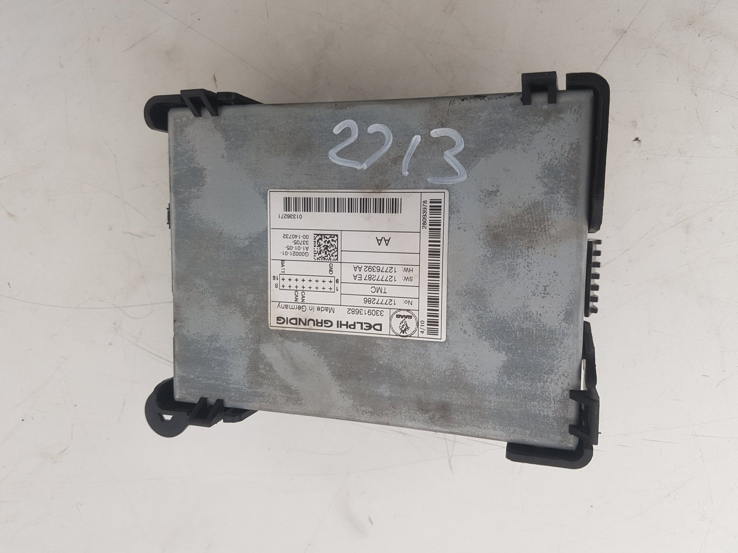 2007 - 2015 Saab 9-3  Estate RADIO CONTROL MODULE 12776392