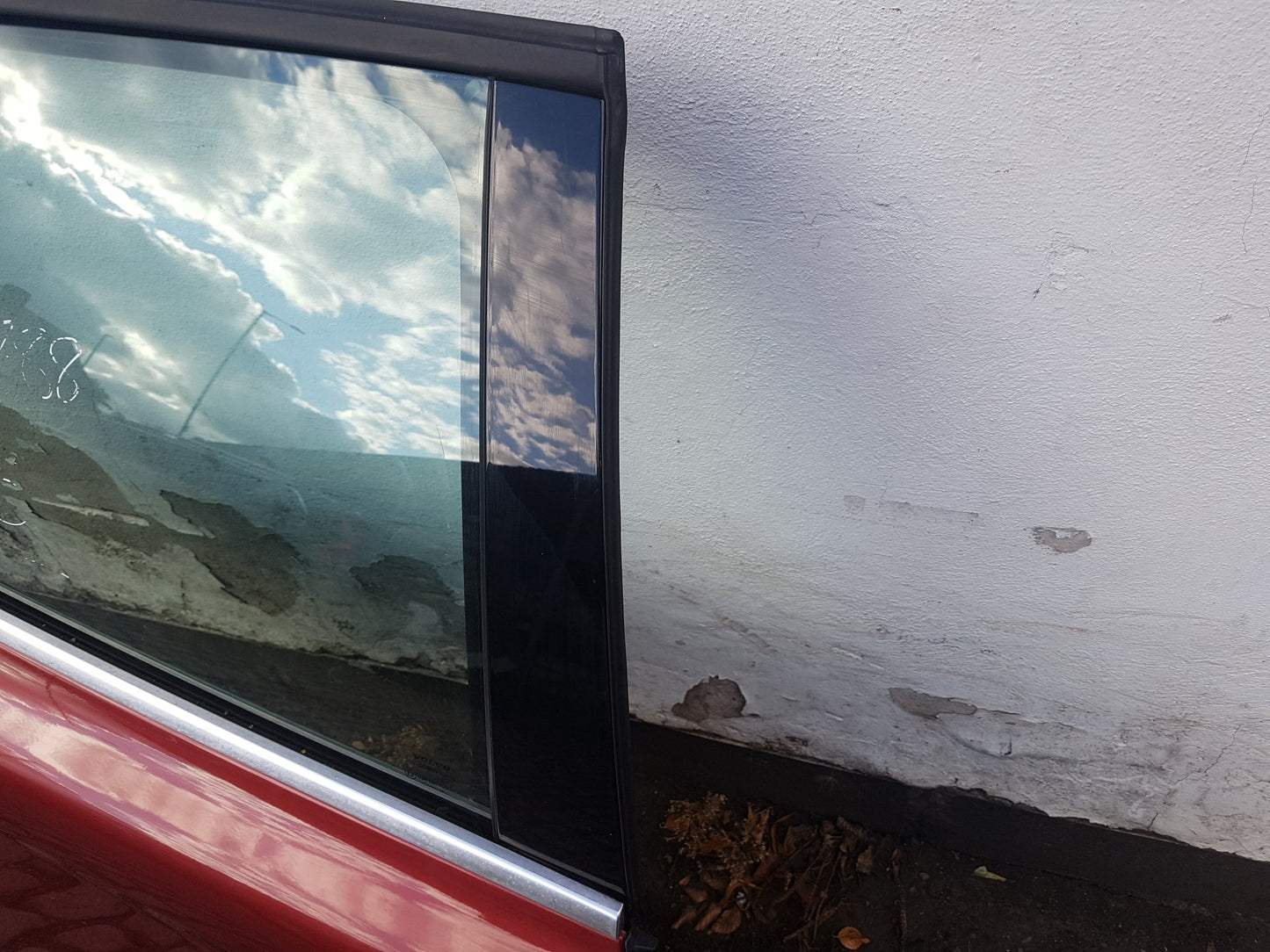 2008 - 2013 Volvo XC60 I 156 Estate Volvo XC60 Rear Right BARE Door Flamenco Red 702 Driver Side 2008-2017 31402418