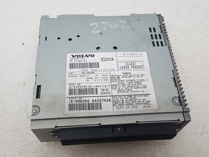 2007 - 2012 Volvo C30  Hatchback RADIO AND CD PLAYER 31266762