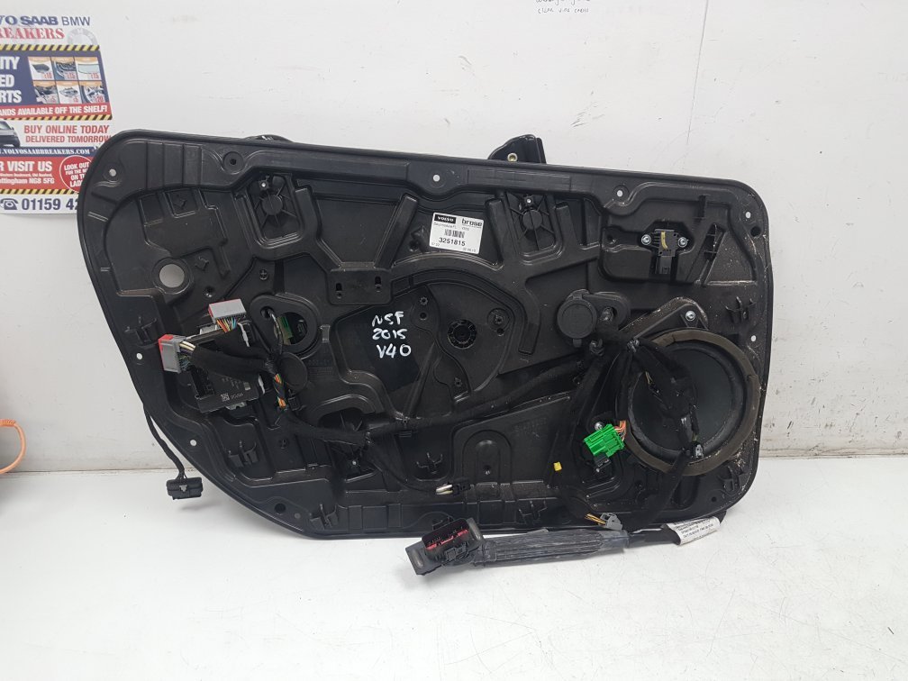 2012 - 2016 Volvo V40  Hatchback WINDOW REGULATOR/MECH ELECTRIC  (FRONT PASSENGER SIDE) 31276215