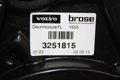 2012 - 2016 Volvo V40  Hatchback WINDOW REGULATOR/MECH ELECTRIC  (FRONT PASSENGER SIDE) 31276215