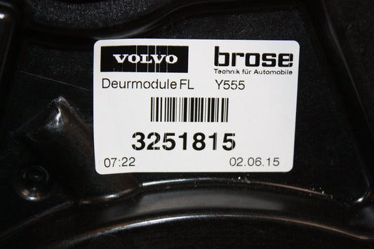 2012 - 2016 Volvo V40  Hatchback WINDOW REGULATOR/MECH ELECTRIC  (FRONT PASSENGER SIDE) 31276215