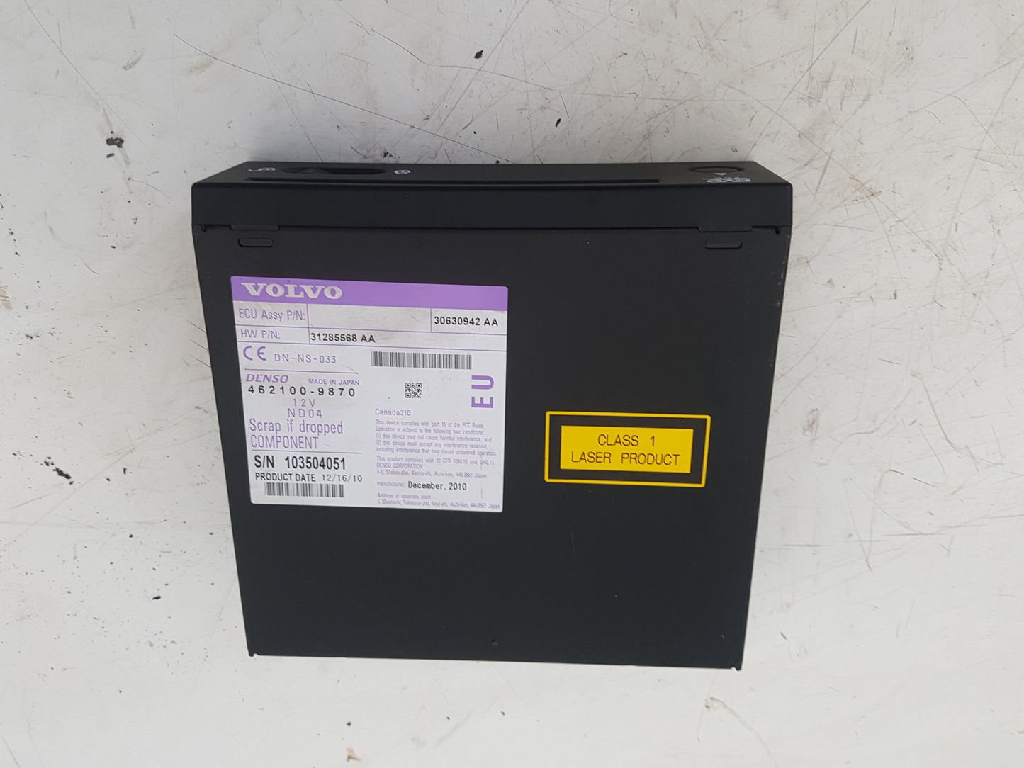 2008 - 2012 Volvo XC70  Estate SATNAV DVD PLAYER 31285568