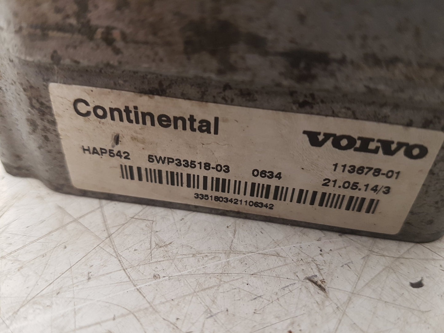 2011 - 2014 Volvo XC90  Estate DIFFERENTIAL ELECTRONIC MODULE (DEM) 5WP33518-03