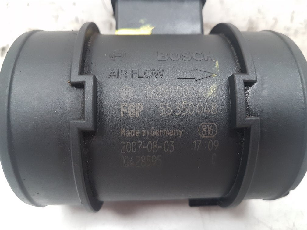 2007 - 2011 Saab 9-3   Air Flow Meter 0281002618