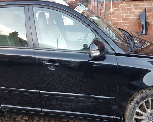 2008 - 2012 Volvo V50   Estate DOOR - BARE (FRONT DRIVER SIDE) BLACK 019